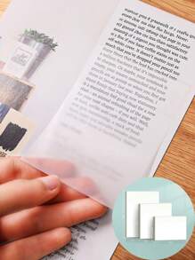 1 tờ ghi chú trong suốt dành cho tin nhắn, ghi chú bài tập về nhà, bảng ghi chú. Thích hợp cho sinh viên, công nhân cổ trắng và sử dụng trong gia đình - Trong sáng - Xem 1