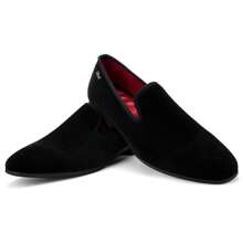 Mens Loafers Wedding Dress Shoes Slip-On Loafers For Men Tuxedo Suit Shoes Size 9