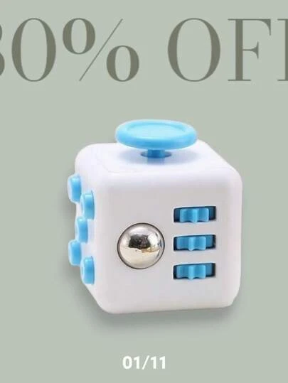 1pc Rubik's Cube Toys Ajudam A Aliviar O Estresse Para Adultos E Crianças