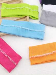 8pcs/pack Ladies' 6cm Headbands, Suitable For Daily Use - Multicolor - View 4