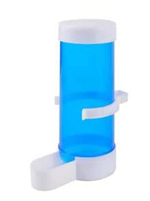 1pc Automatic Food Feeder For Parrots And Other Birds - Blue - View 2