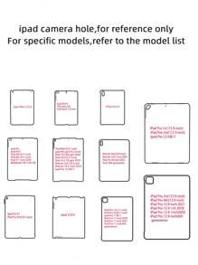 Cartoon Graphic Case Compatible With iPad - Multicolor - View 9