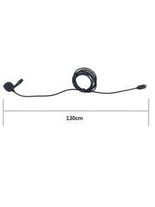 Lavalier Microphone Compatible With iPhone - Black - View 8