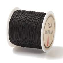 1 Rollos De Cerca De 40 Metros De Alambre Trenzado De Jade De Nailon No. 73 De 0.06 Cm Y Cuerda De Cuentas Adecuados Para Brazaletes Y Collares Diy, Fabricación De Joyas Trenzadas De Joyas