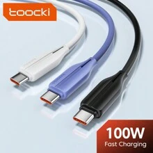 Toocki 100W USB Type C 数据线 6A 快速充电数据线 USBC 充电器线 适用于 Oneplus Poco iPad - USB-A-TYPE-C - 查看 1