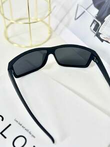 Kính thời trang nam mùa hè thường ngày - màu đen - Xem 3
