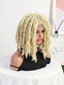 #613 Synthetic Lace Wig For Women - Gold - View 4