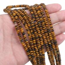 2x4 毫米 155-160 顆天然石珠間隔珠 - 非常適合 Diy 珠寶製作手鍊和項鍊! - 2x4毫米 - 查看 7