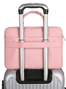 Bolsa Para Ordenador Portátil De 13/14/15 Pulgadas Para Mujer, Funda Interior De Moda Para Ordenador Portátil, 1 Ud. - Rosa - Ver 3