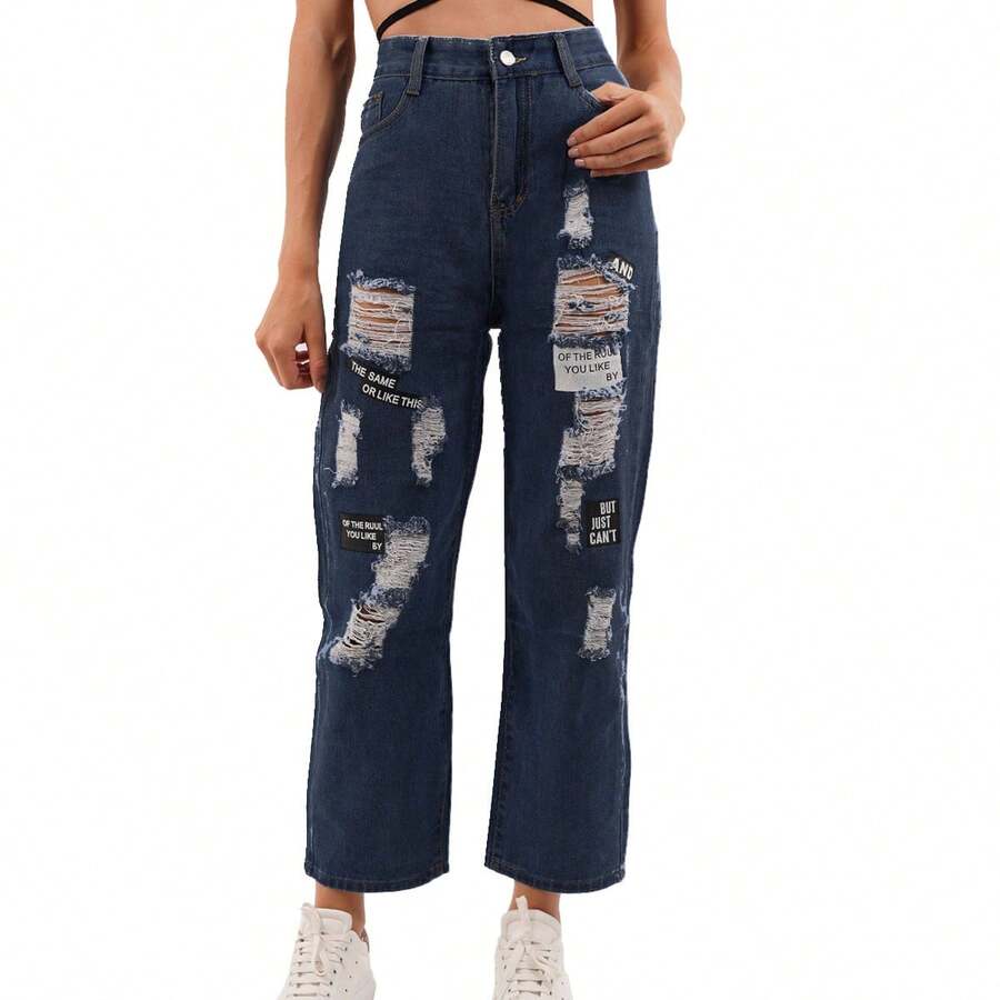 Denim Jeans For Women Women Mom Jeans Fashion And Style With Excellent Materials And Finishes MOD 36-5