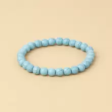 1pc Men's Beaded Bracelet 8mm Rhodonite Agate Healing Crystal Gem Bracelet Mala Yoga Meditation Jewelry Gifts For Women Men-Calm,Confidence,Protection,Success