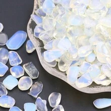 0,8 pound/túi Pha lê tự nhiên Thạch anh hồng/Opal/Bổ sung Fluorit màu vàng/có màu Đá nghiền vụn Pha lê mảnh Thạch anh mảnh thạch anh nghiền nát Tinh thể thạch anh nghiền nát Đá quý hình dạng không đều Đá quý trang trí bể cá - đá mắt mèo - Xem 4