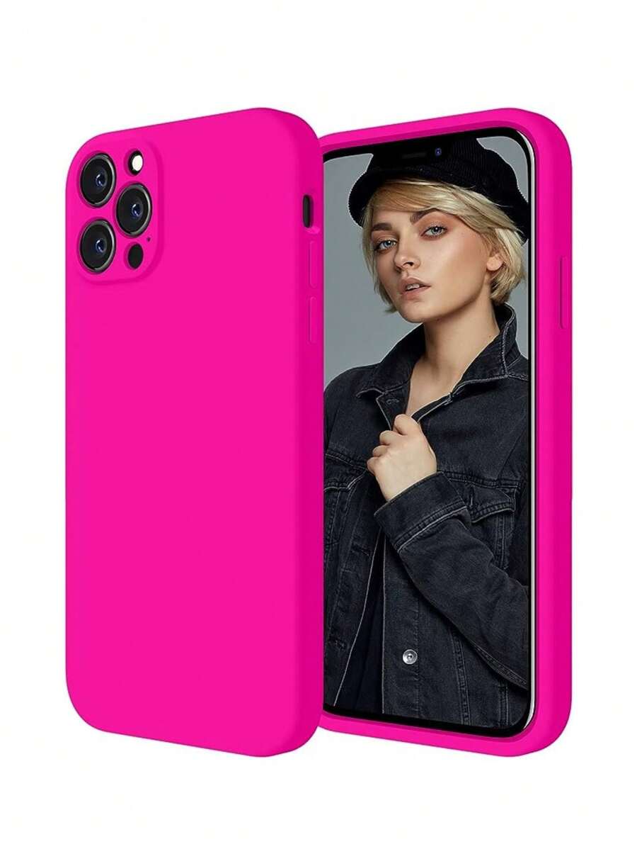 Phone Cases - Màu Hồng Tươi - Xem 1