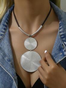 1對最新潮秋冬通用毛衣項鍊 - 彩色 - 查看 2