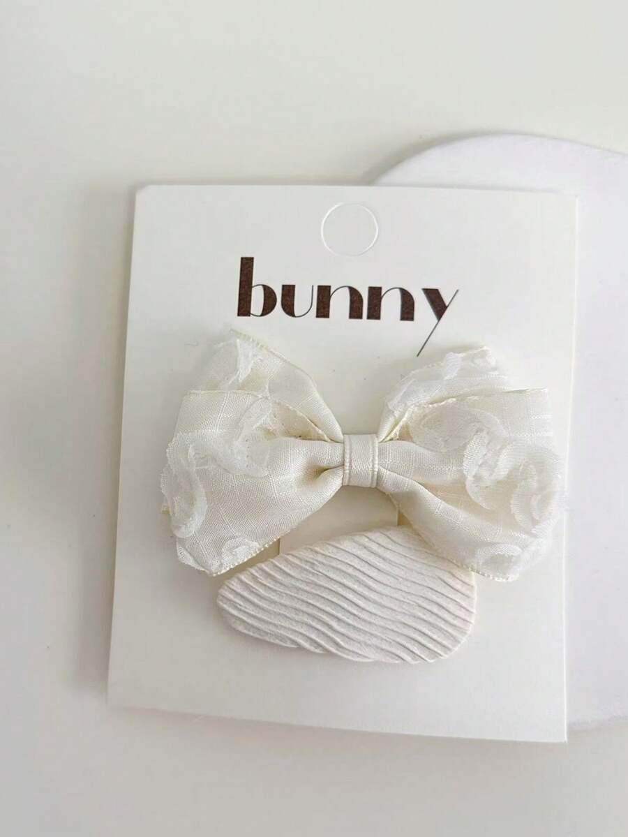 2入組時尚手工布料髮夾,可愛又百搭