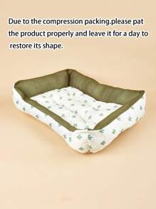 1 PC Xương Rồng In Thùng Thú Cưng Thảm Cho Chó Và Mèo Ngủ - Nhiều màu - Xem 6