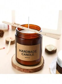 10 件木制蜡烛芯架单/双孔 DIY 蜡烛制作工具蜡芯固定杆、房间装饰、礼物 - 彩色 - 查看 2