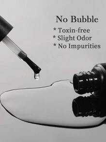 1Pc 7Ml Lớp Đế Gel UV Sơn Móng Tay Tự Nhiên Sơn Móng Tay Độ Bóng Cao Lâu Dài Ngâm Tắt Đèn LED UV sơn Móng Tay Nghệ Thuật Gel Ba Lan Hiệu Làm Móng Tay - Trong sáng - Xem 5