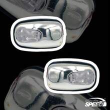 Chrome Chisguetero With Led Light Colors To Choose - Blue - View 4