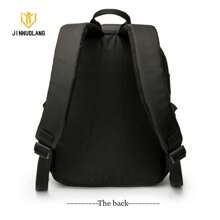 Mochila para cámara pequeña, Doble Hombro, Compatible con cámaras sin Espejo Canon Nikon Sony, Impermeable, a Prueba de Golpes, Bolsa Informal para fotografía DSLR Unisex - negro con rojo - Ver 8