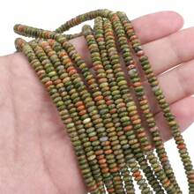 2x4 毫米 155-160 顆天然石珠間隔珠 - 非常適合 Diy 珠寶製作手鍊和項鍊! - 2x4毫米 - 查看 8