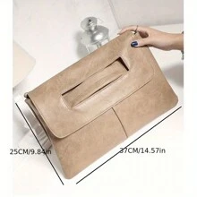 Luxury Dinner Bag, Evening Bag Glamorous, Elegant, Exquisite, Quiet Luxury Retro PU Leather Clutch Bag Large Capacity Wristlet Handbags Lady Purse Envelop Bags Xmas Gift for Girls Black Square Bag For Lady, Woman, For Party Girl, Bride Perfect for Party, Wedding, Prom, Dinner/Banquet, Dinner/Banquet, Best Gift For Women Mom Teacher Friend Bridesmaid - Black - View 8