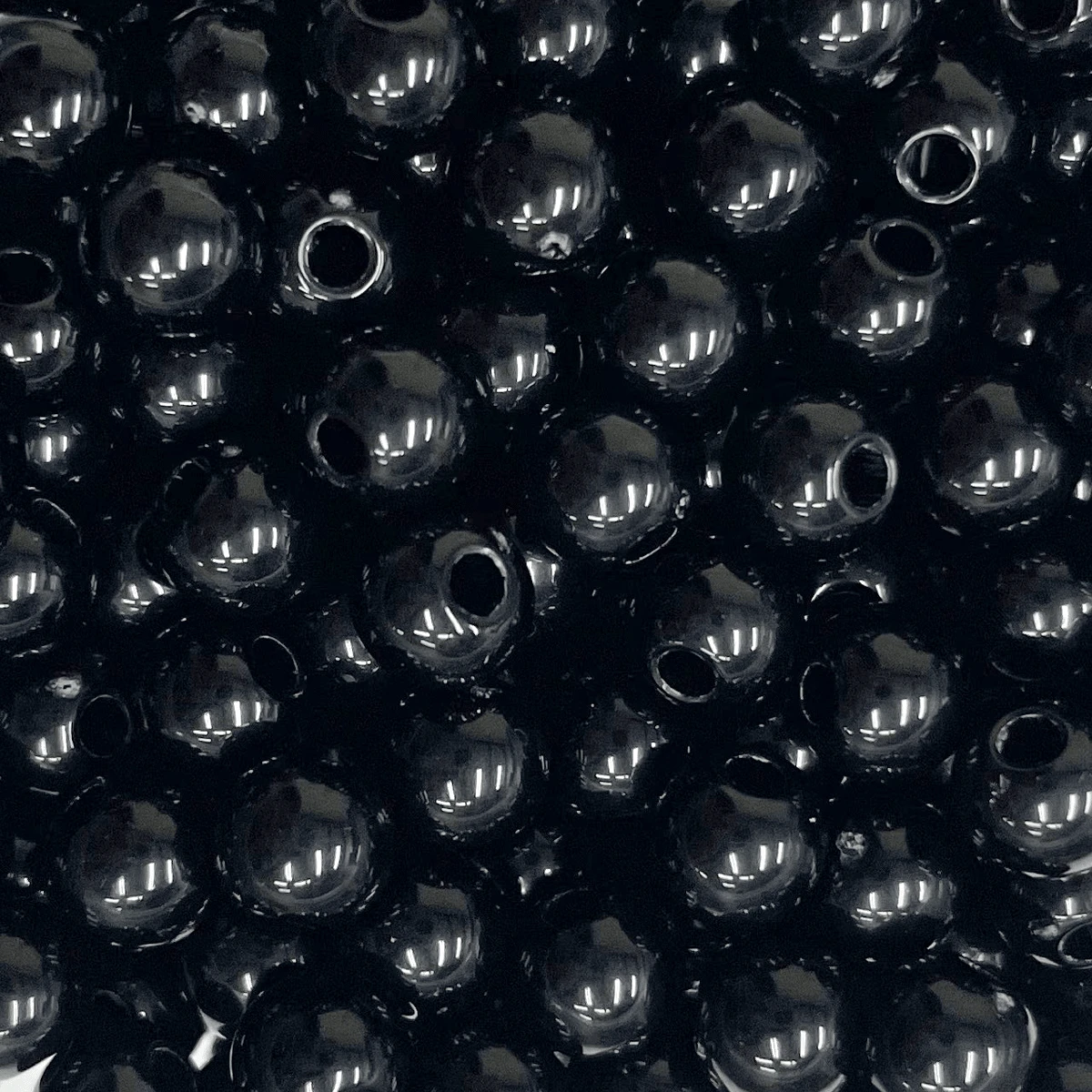 Jewelry Making Beads - Black - View 1