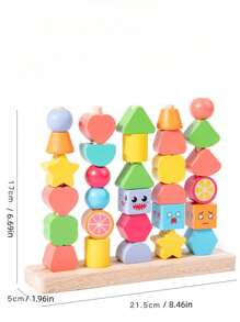 形狀配對木珠套裝 - 彩色 - 查看 5