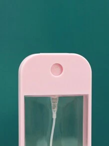 可加注香水，爽膚水，酒精，消毒劑和乳液的便攜式噴霧瓶 - 適用於旅行的45ml  1.58oz噴霧瓶，材料：透明瓶PETG + 蓋ABS + 噴頭PP - 粉色 - 查看 4