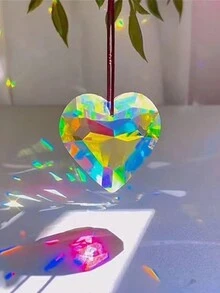 Decoración En Forma De Corazón, De 45mm De Colores - Burdeos - Ver 4