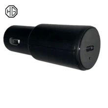 Car Charger From Type C To Type C Quick Charge - Black - View 3