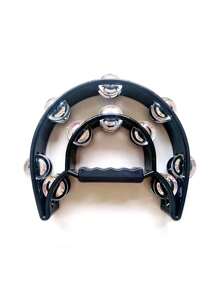 1 pieza doble fila & doble fila tintineo de mano percusión instrumento para actuación con alegría - Multicolor - Ver 6