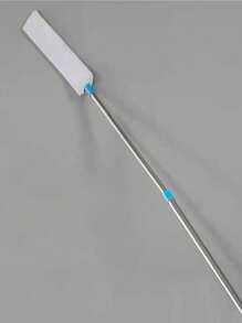 1pc/2pcs/3pcs Home Bed Bottom Cleaning Brush, Gap Dust Collector With Extended Handle, Removable & Washable Head - Grey - View 4