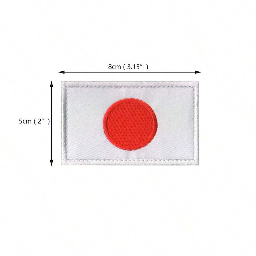 Parche De Bandera De Japón - Morado - Ver 1