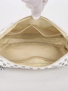 TIANDINGYU Clover Pattern Pu Leather Ladies' Waist Bag/fanny Pack - White - View 6