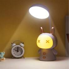 Usb Cartoon Led Table Lamp, Foldable, Rechargeable, Eye-care, For Student, Kids, Night Light (random Color) - Multicolor - View 7