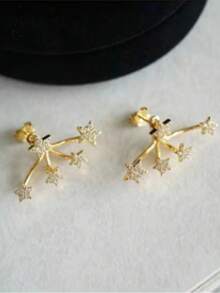 Bông tai tinh mỹ - Vàng - Xem 3