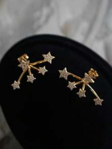 Bông tai tinh mỹ - Vàng - Xem 4