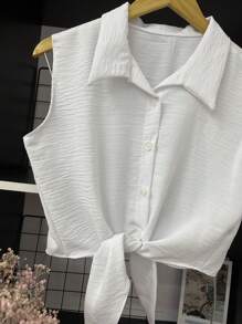 Women Blouses - trắng - Xem 2