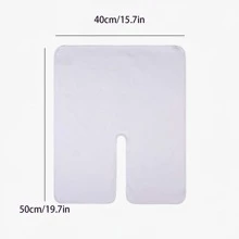 1/2/5 pièces Serviettes faciales en forme de U, design fendu, serviette d'esthéticienne douce, gant de toilette en polaire de corail pour les salons de beauté, les soins de la peau et les centres de spa. Serviettes faciales en forme de U, design fendu, serviette d'esthéticienne douce, gant de toilette en polaire de corail pour les salons de beauté, les soins de la peau et les centres de spa. Retour à l'école pour le salon de beauté, la salle de bain à la maison