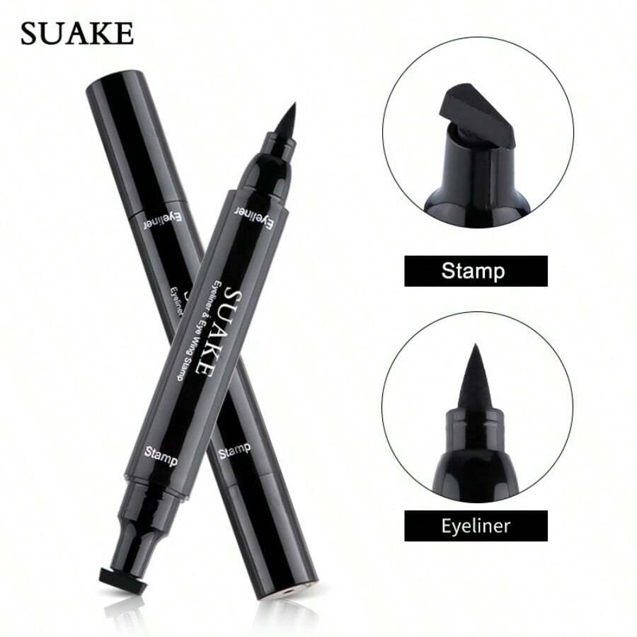 Liquid Eyeliner Pen Duo Stamp Festa Junina - màu đen - Xem 1