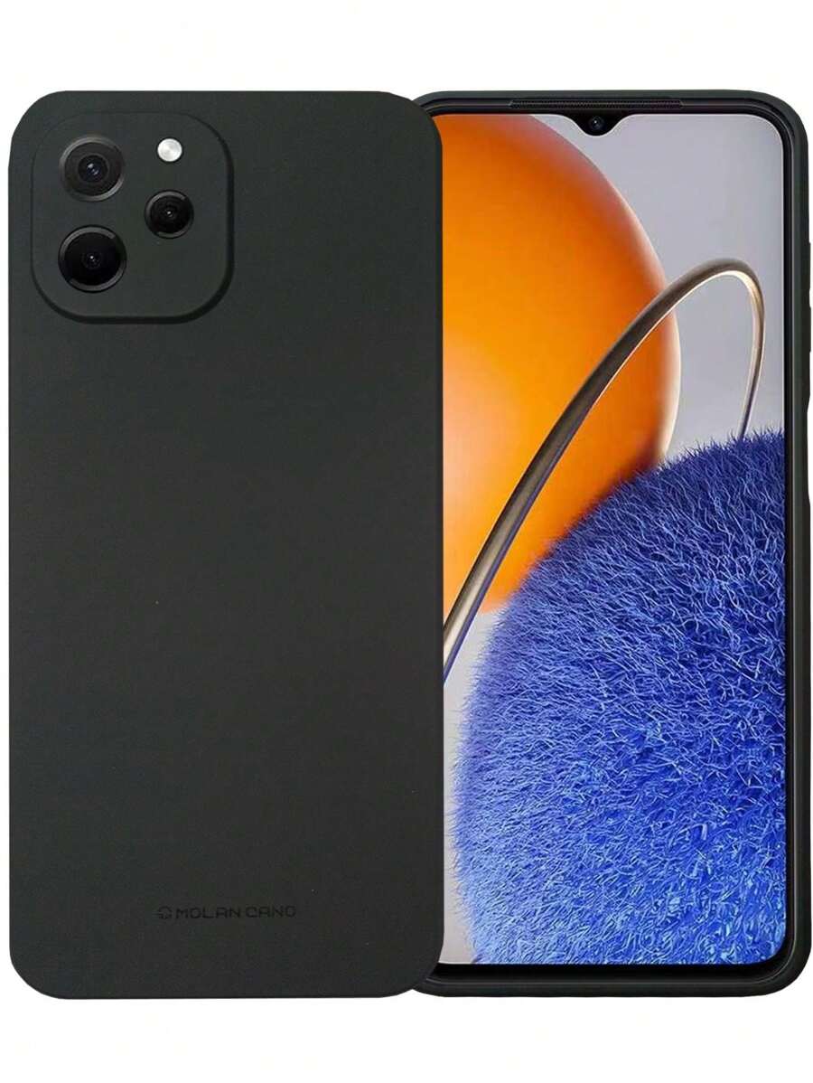 Molan Cano Soft Silicon Case For Huawei Nova Y61 - 黑色 - 查看 1