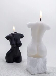 1 Box 1 Woman Body Shape Aromatherapy Candle Room Desk Decoration Ornaments Atmosphere Props With Scented Candles Shape Aromatherapy Small Candles To Send Friends Gifts, Halloween, Spooky, Autumn, Winter, Holiday, Festival, Gifts Birthday Graduation
