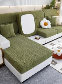 Bọc Sofa màu trơn - màu xanh lá - Xem 6