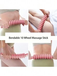 1 pieza Rollo masajeador portátil - Rosa - Ver 7