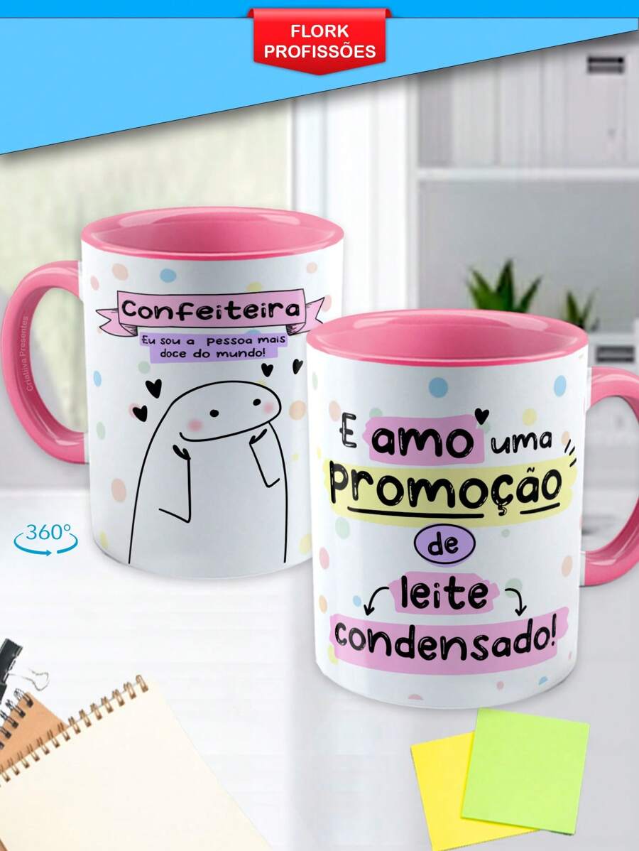 Mugs - Hồng - Xem 1