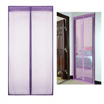 Cortina Puerta Velo Anti Insectos Zancudos Magnetica Mosquitero Malla Verano Persiana