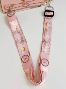 Full Functional Electroplated Anti-shock Phone Case Set With Metal Hidden Bracket, Wrist Strap, Lanyard Compatible With Apple, Samsung, Xiaomi, Oppo, Vivo - Pink - View 3