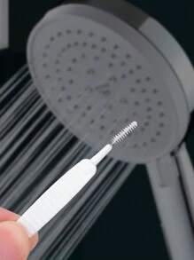 10/20pcs Shower Nozzle Hole Cleaning Brush, Drain Pipe Unblocker, Gap Cleaning Brush,Garden Tools - White - View 5