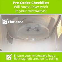Magnetic Microwave Cover, Bpa-free Anti-splash Protective Device With Steam Vent, For Clean And Organized Cooking, Microwave/food Plate Cover, Kitchen Gadget For Oven And Food Protection - Transparent - View 7